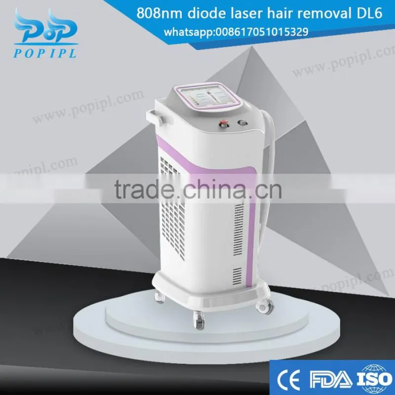 500W high power 808nm Diode laser hair removal machine DL6