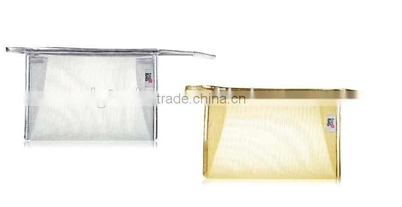 2015 hot sale promotional mesh fabric cometic case