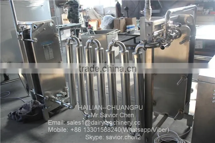 Milk Pasteurizer Line For Milk Dairy Processing Equipment