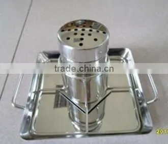 new design stainless steel beer can chicken roaster