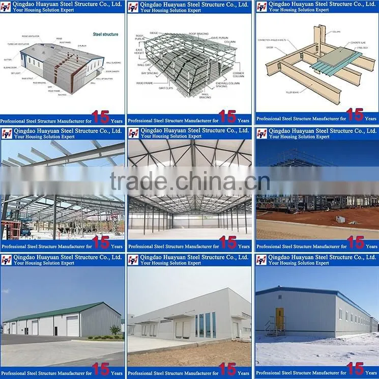 Heavy steel building structure workshop