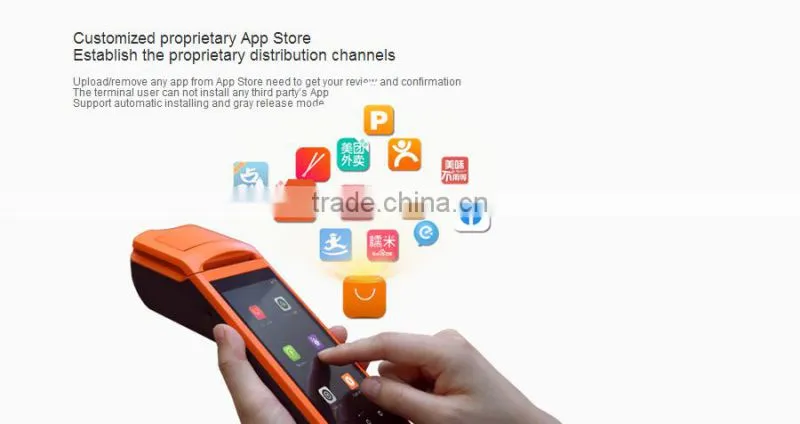 WEPOY TR170 Top Quality Android POS Terminal For Online Ordering