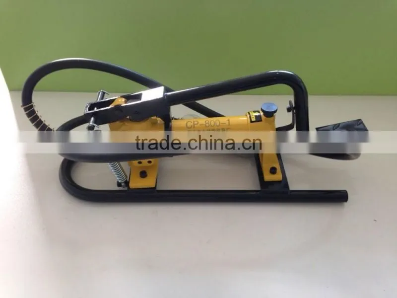 Portable 70MPa manual pump/pedal type pump