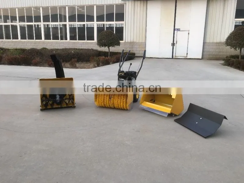 196cc 22" Width Professional Replaceable Snow Thrower/600mm width Handy sweeper