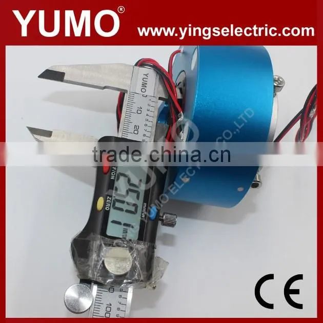 YUMO SR2578-2 2 channels 20mA electrical carbon brushes holder slip ring