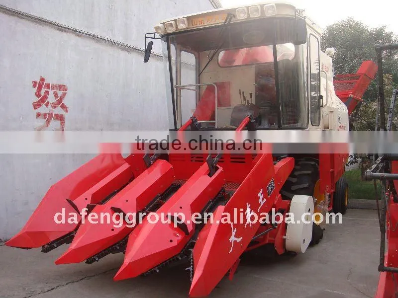 Wheat and Corn combine harvester