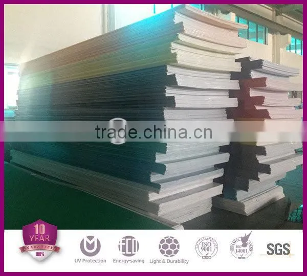 transparent multi wall polycarbonate sheet/triple wall
