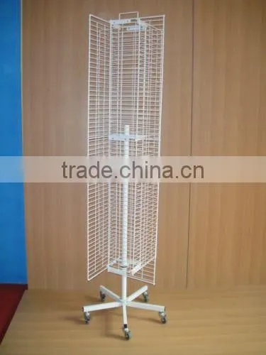 4-Sides Portable Rotating Jewelry Display Stand