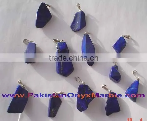 STERLING SILVER PENDANTS LAPIS LAZULI JEWELRY
