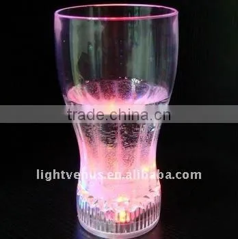 China Manufactuer LED glow lighting up tumbler cup