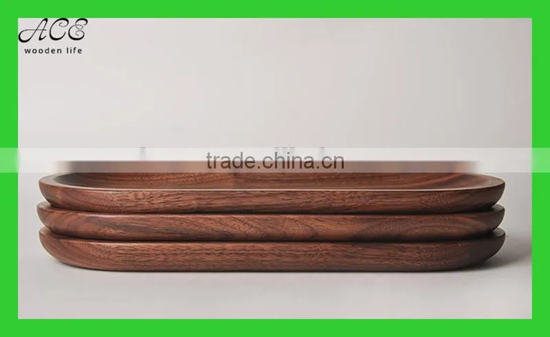 High quality custom walnut tray