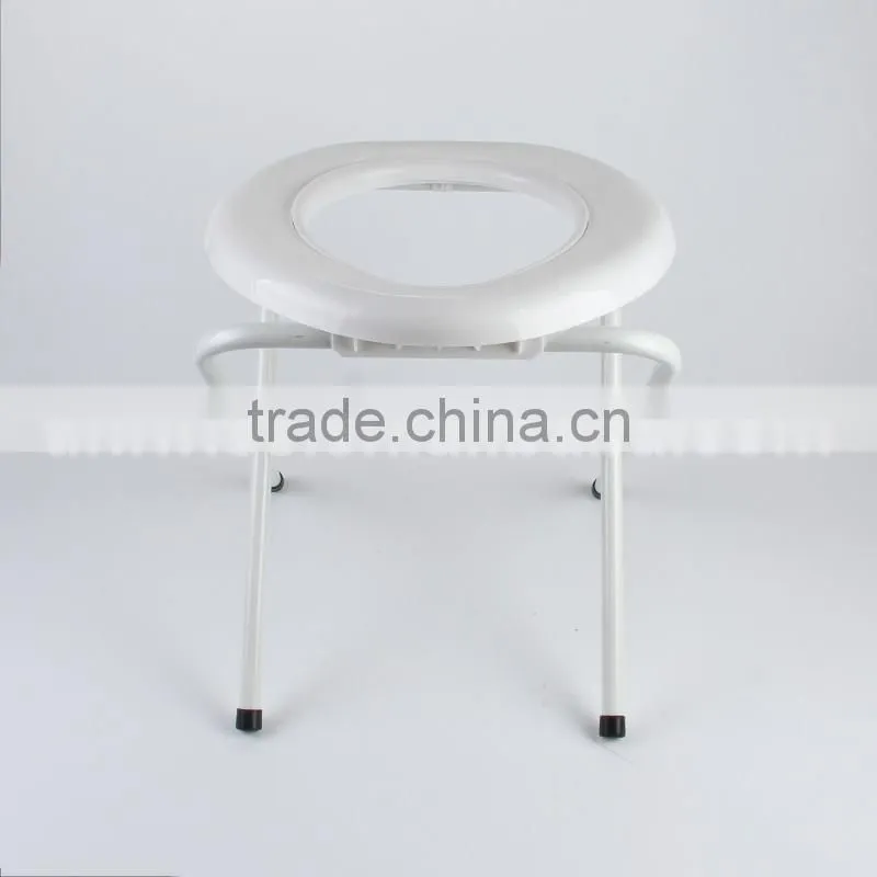 OUTDOOR CAMPING Portable Toilet With 6pcs Big degradable Polybag,Foldable camping toilet Chair,Mobile Toilet