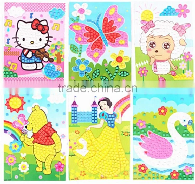 15090232whole sale EVA sticker printing, high quality EVA faom kids sticker printing ,customized EVA foam sticker printing