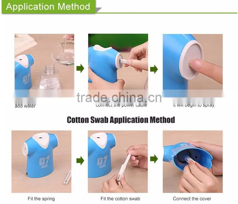 New Arrival Polo Shirts Humidifier, Creative Mini Air Humidifier, USB Mute House Multifunctional Humidifier