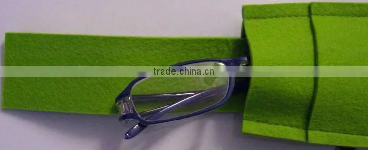 Felt eyeglass bag