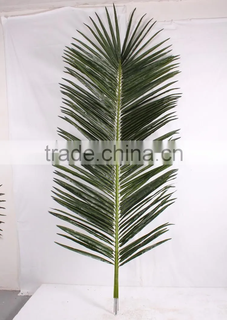 Fake plastic palm leaves artificial palm tree leaves