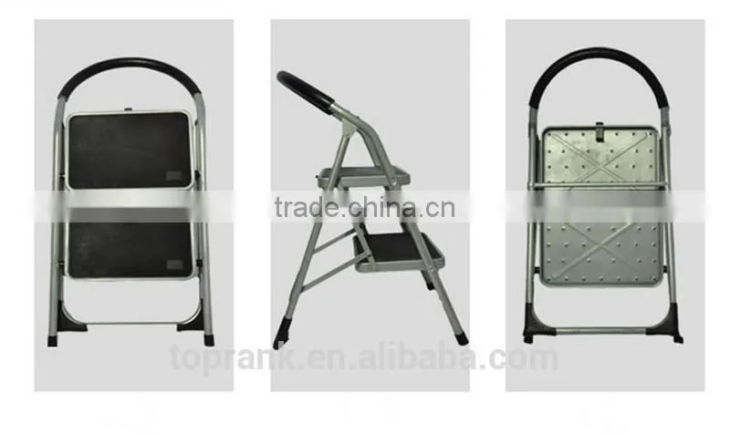 STEEL 2 STEP LADDER KITCHEN STOOL