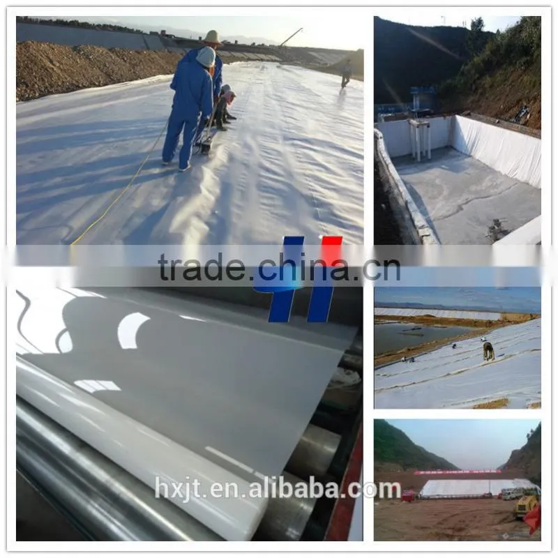 Ponds for aquaculture Impermeable leakproof LDPE geomembrane