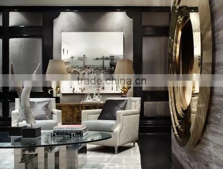 Metal Frame Interior Decorative Mirror