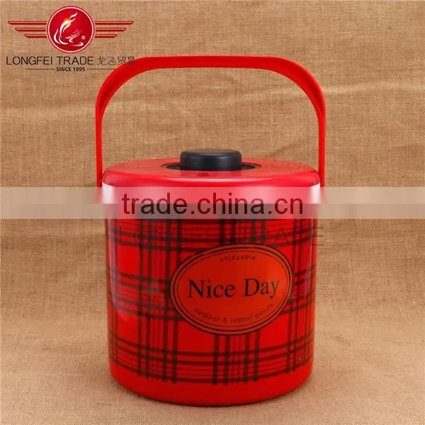 Food grade 3pcs insulated food warmer casserole/ plastic food container set