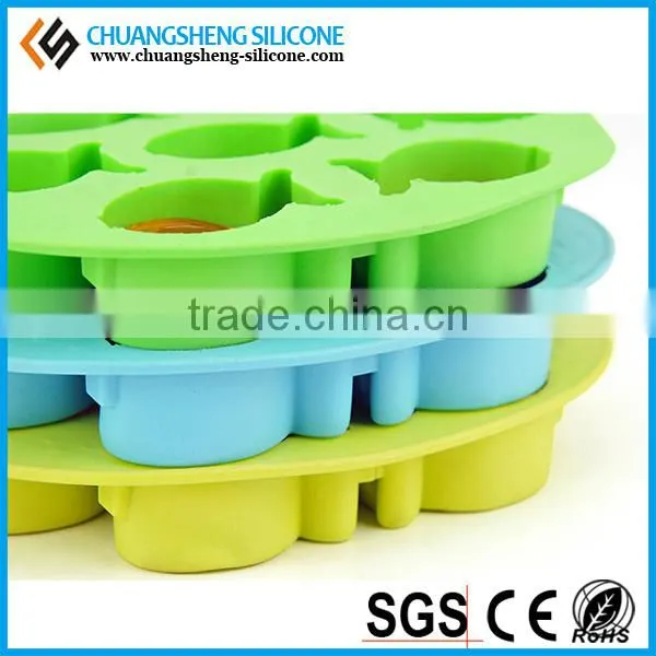 Cute design freeze mold, ice cream mold tray