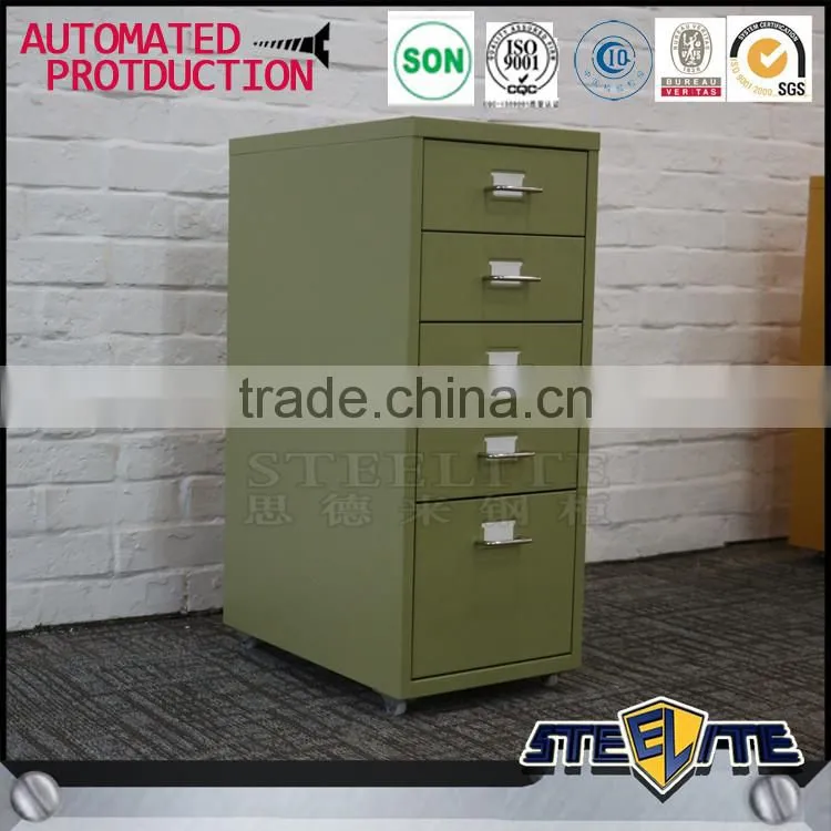 New design living room cabinet white 5 drawer metal file storage cabinet for sale