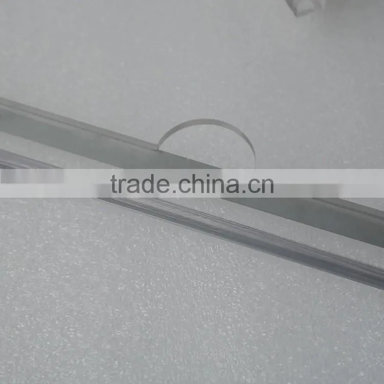 Crystal transparent acrylic photo frame a4 with support at back