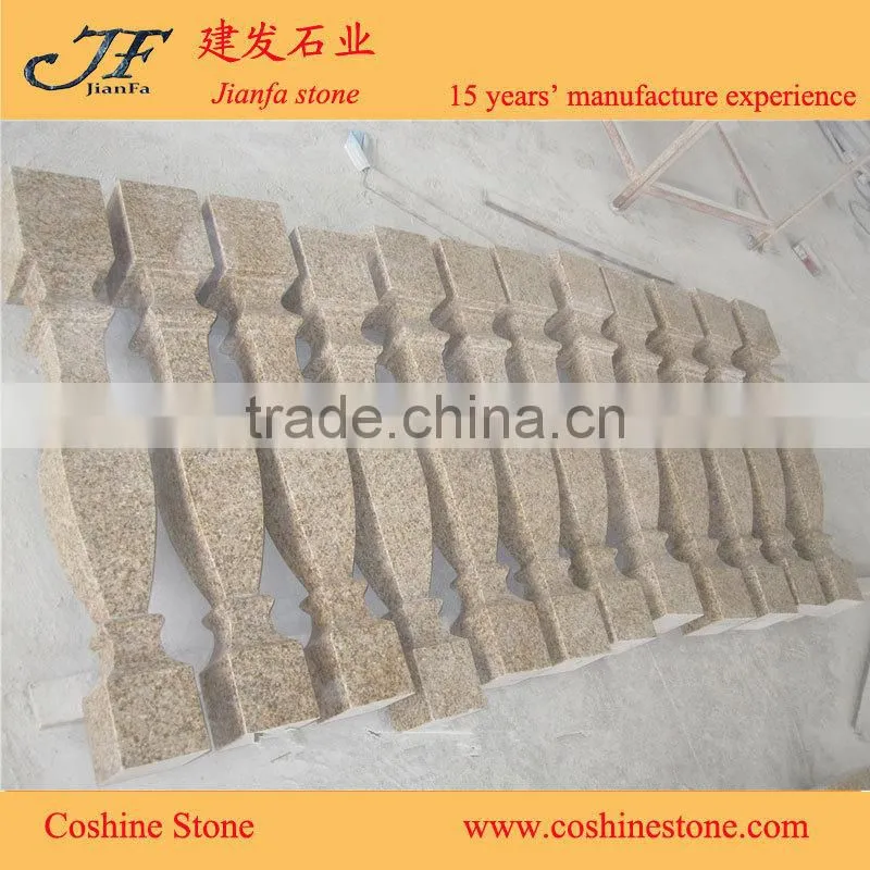 Prefab G682 granite stone rails