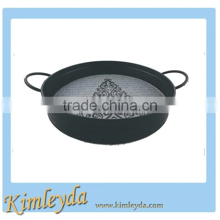 Metal tray/ fruit tray