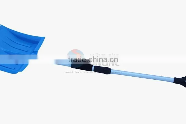Wholesale Aluminiun Handle Blue Plastic Snow Shovel