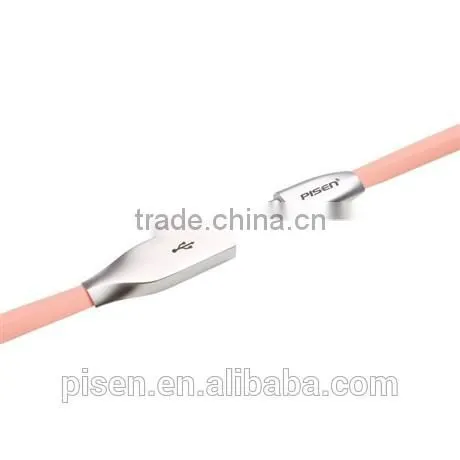 TYPE-C Kirsite USB connector TPE material Charging Data Sync Cable 1000mm