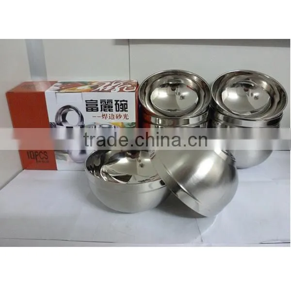 Stainless Steel Bowl ,Rice Bowl LYB-LL008