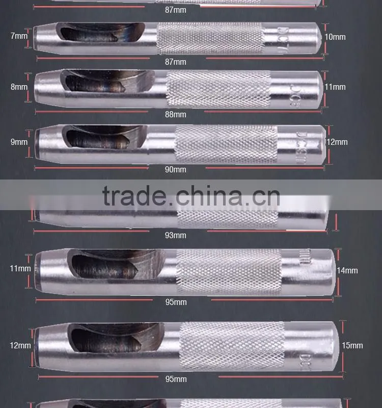 Professional Hollow Punch Set