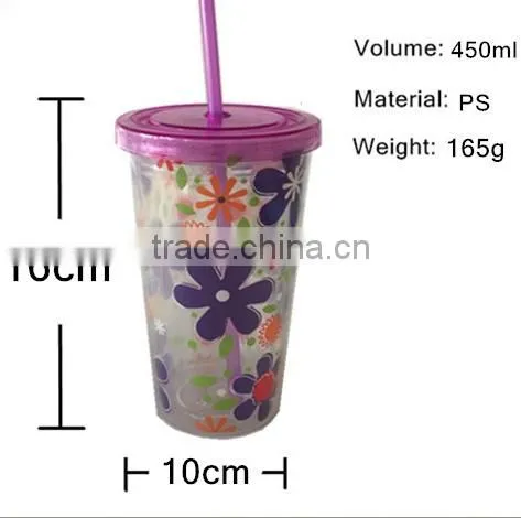 FDA party double wall plastic cup