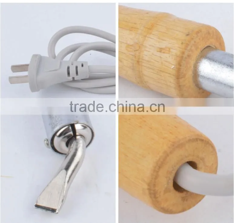 wooden handle electric soldering iron,75w300w soldering iron,automatic soldering iron
