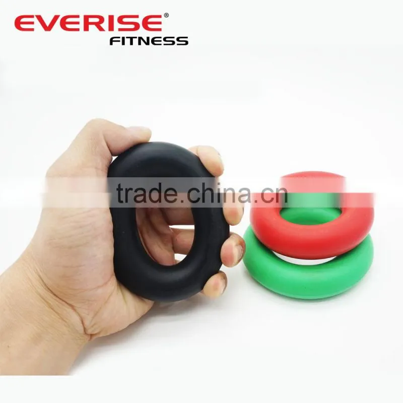 Hand Grip Silicone Ring 3 Level Resistance Strength Trainer Exerciser