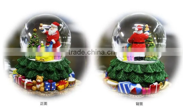 Polyresin Christmas snow globe Gifts snow globe Gifts Wholesale