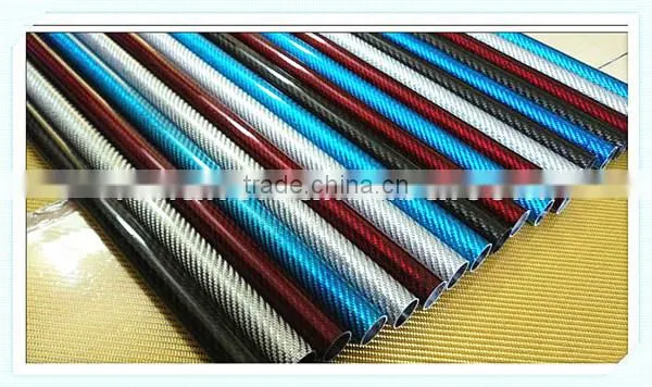 Colorful Carbon Fiber Pipe Supplied Directly by the Factory