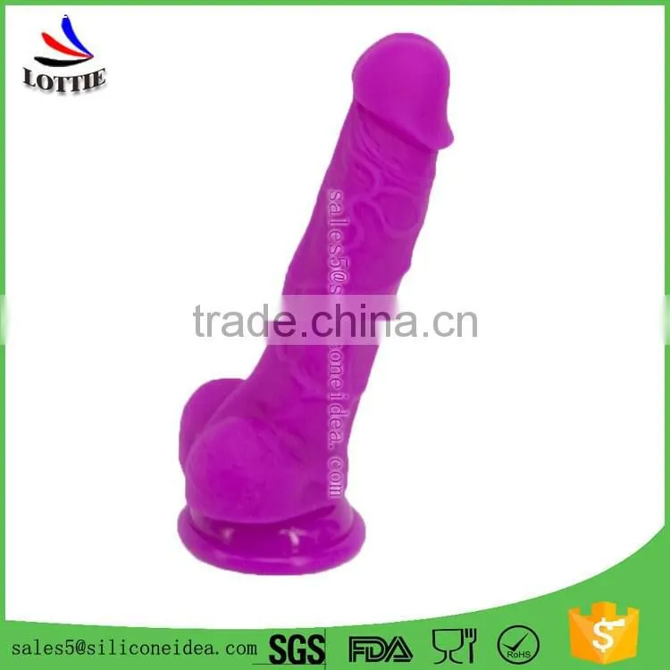 2016 High Quality Adult Sex Toys Full Silicone Dildo Masturbating Big Cock Man artificial penis silicone dildos for men