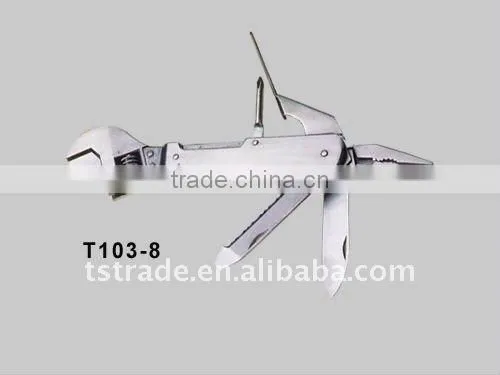 2014 new Multi Wrench/wrench/Multi tool promotion gift function tool T103-8