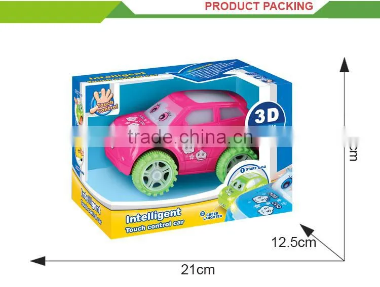 Hot selling cartoon electric toys plastic model car show display stand