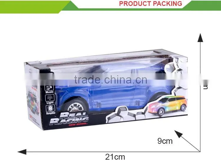 New design plastic electric universal high speed scale model car