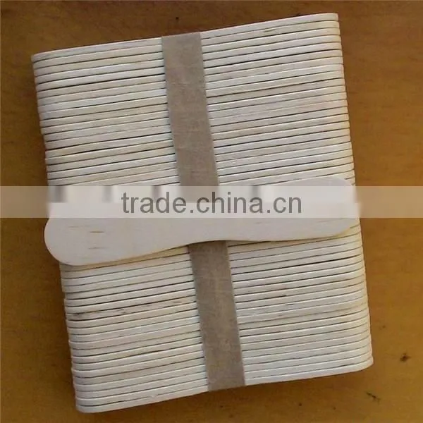 Wholsale disposable wooden 93mm ice cream stick