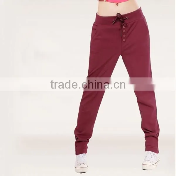 womens track sports pants gym jogger pants