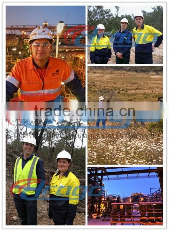 high quality FR Anti-UV insect repellent garments for mining industry
