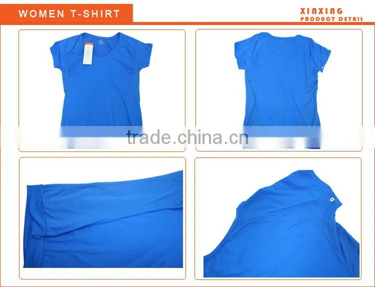 causal t-shirt new design;pink t-shirt for women