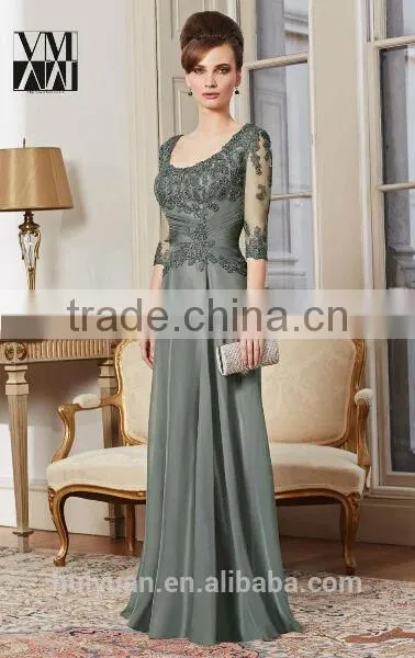 new fashion casual long sleeve lace beaded sequin evening dress