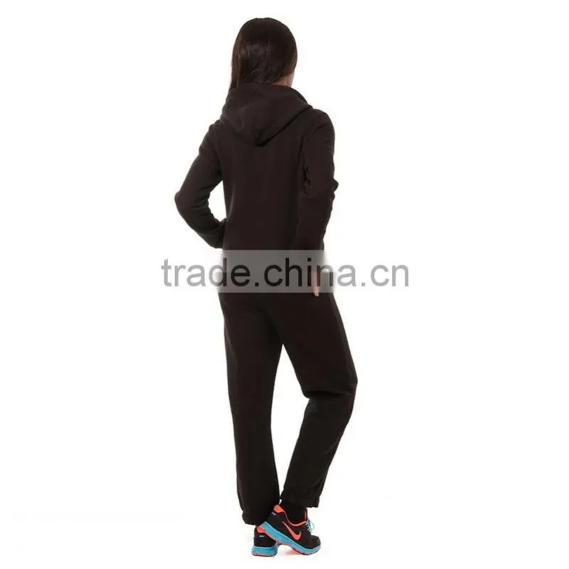 New fashion adult fleece hooded thermal onesie custom adult onesie for women