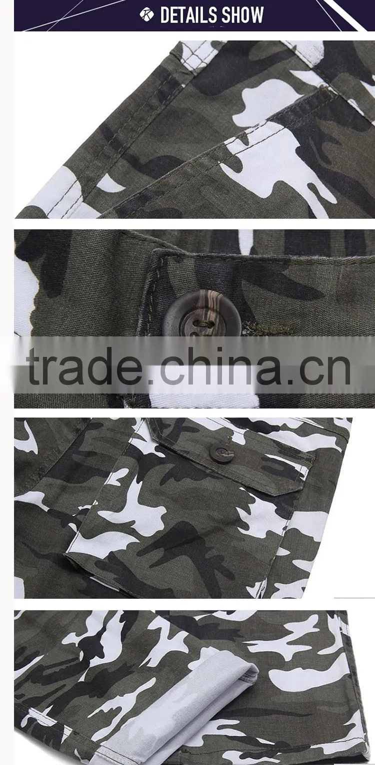 Hot sale custom mens track jogger military cargo pants cheap casual skinny army trousers