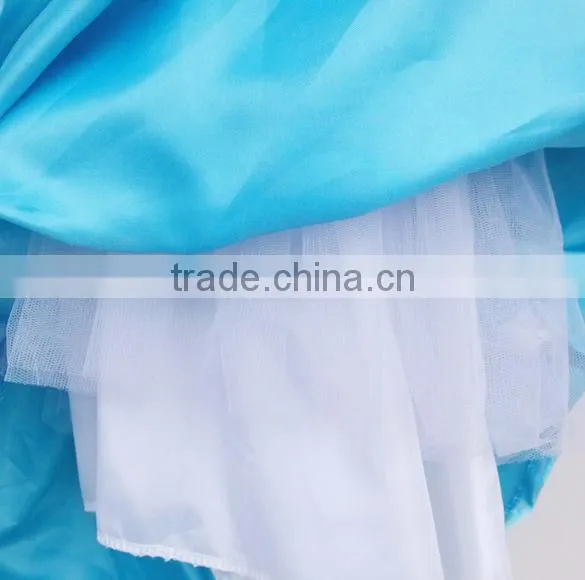 New Kid Girl Tulle Long Dress Costume Princess Snow Queen Cosplay Party Dresses SV005608#
